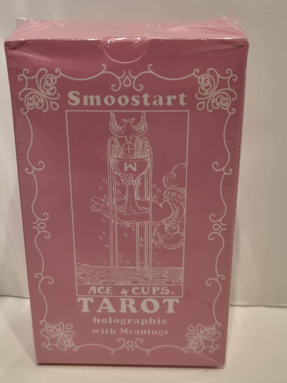 Pink Ace of Cups Tarot Deck - Holographic